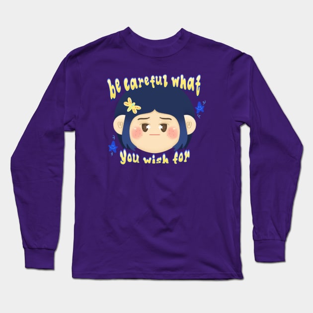 Coraline Jones Long Sleeve T-Shirt by sillychoco